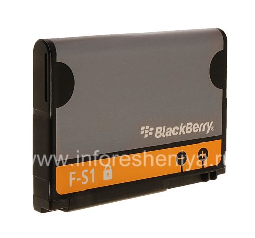 Photogallery for البطارية F-S1 (نسخة) للبلاك بيري, رمادي / أورانج product