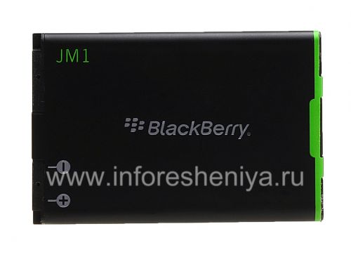 Photogallery for Baterai J-M1 (copy) untuk BlackBerry, Black / Hijau product