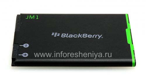 Photogallery for Baterai J-M1 (copy) untuk BlackBerry, Black / Hijau product
