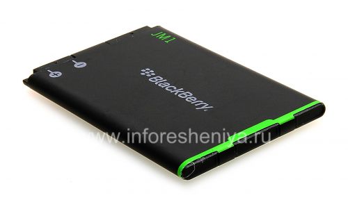 Photogallery for Baterai J-M1 (copy) untuk BlackBerry, Black / Hijau product