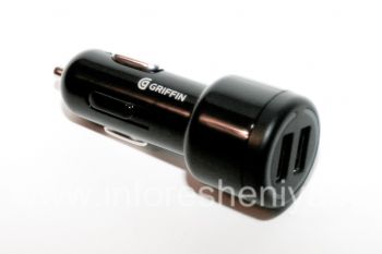 Marque chargeur Griffin de voiture avec deux sorties pour BlackBerry