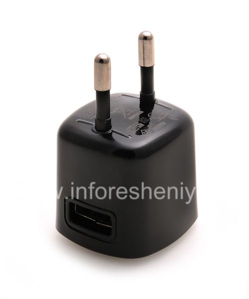 Photogallery for Ladegerät &quot;Micro&quot; USB-Stecker-Ladegerät für Blackberry (Kopie), Schwarz, kubischen Formen product
