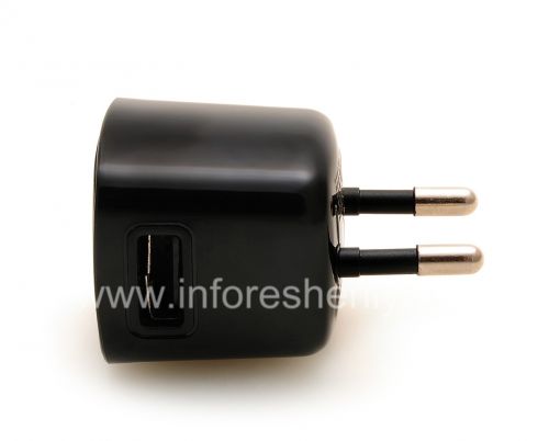 Photogallery for Ladegerät &quot;Micro&quot; USB-Stecker-Ladegerät für Blackberry (Kopie), Schwarz, kubischen Formen product