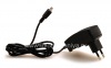 Photo 1 — MiniUSB कनेक्टर के साथ मूल दीवार चार्जर, काला