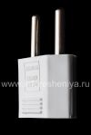 Photo 2 — Adaptor untuk US-Euro socket (Rusia) untuk BlackBerry, Rectangular Putih