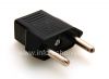 Photo 1 — Adapter socket US-Euro (Russia) for BlackBerry, Black Triangle