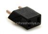Photo 2 — Adaptor untuk US-Euro socket (Rusia) untuk BlackBerry, segitiga Hitam