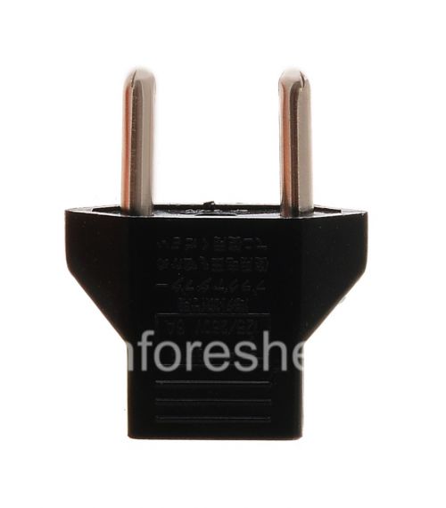 Photogallery for Adaptor untuk US-Euro socket (Rusia) untuk BlackBerry, segitiga Hitam product