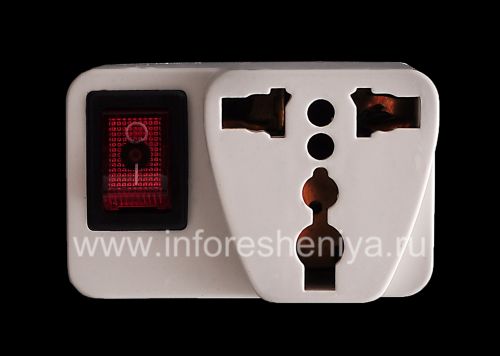 Photogallery for adaptor universal untuk BlackBerry diperpanjang, Abu-abu dengan Beralih product