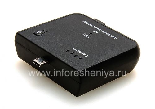 Photogallery for BlackBerry জন্য পোর্টেবল চার্জার, কালো product