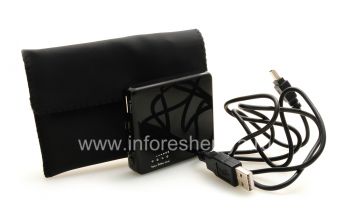 Portable charger in a case for BlackBerry