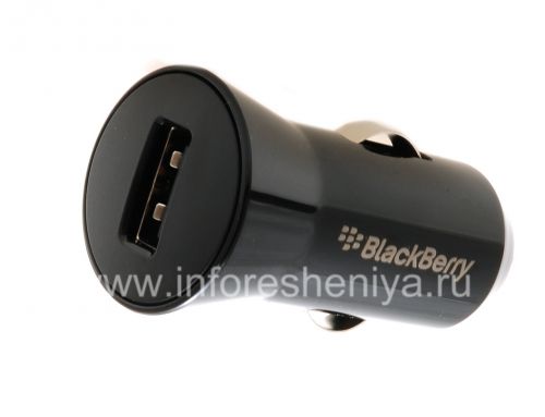 Photogallery for Original Charger (1A, MicroUSB) in the car In-Vehicle Charger for BlackBerry, The black product