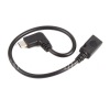 Photo 1 — Adapter mit Micro-USB-Stecker auf USB Typ C für BlackBerry, Schwarz, Eckverbinder