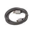Photo 1 — Fortificada de datos DT-cable USB de tipo C para BlackBerry, Grises, 150 cm
