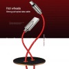 Photo 3 — TOTU USB Type C Hardened Data Cable for BlackBerry, Red, 100 cm